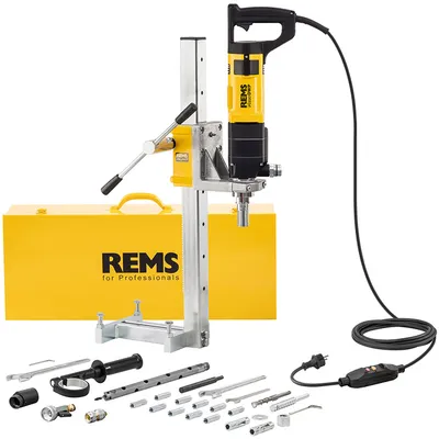 Диамантено-пробивна машина REMS със стойка  2200 W, 0-880 об./мин, Picus DWP Set Simplex 2
