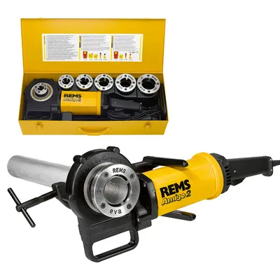 Електрическа винторезка REMS в комплект с глави   1700 W, 1/2" - 2 " Amigo 2 Set