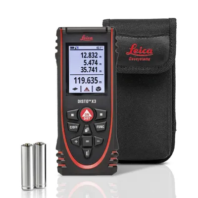Лазерна ролетка Leica  150 м, 0.1 мм/м, Disto X3