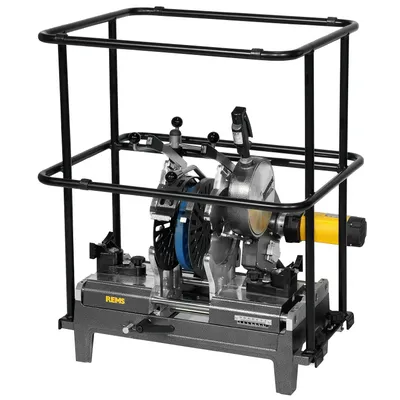 Машина за челно заваряване REMS на тръби PB, PVDF, PE, PP 500 W, 290 °C SSM 160RS