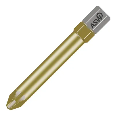Накрайник бит PH Wekador Philips с покритие  PH 1, 1/4", 50 мм, 1612 ZRN