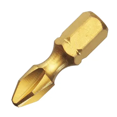 Накрайник бит PH Wekador Philips с покритие, торсионен PH 2, 1/4", 25 мм, 1602 TIN