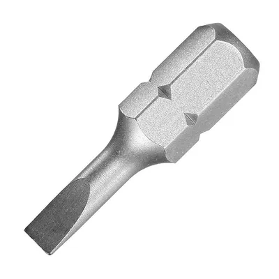 Накрайник бит SB Wekador прав плосък  SB 0.6x4, 1/4", 25 мм, 1601