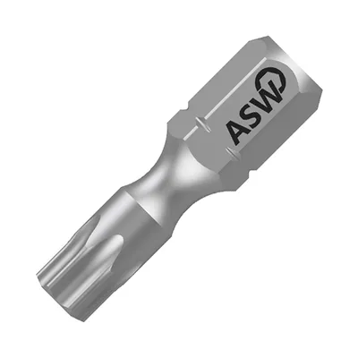 Накрайник бит TX Wekador Torx торсионен  TX 30, 1/4", 25 мм, 1607 TOR