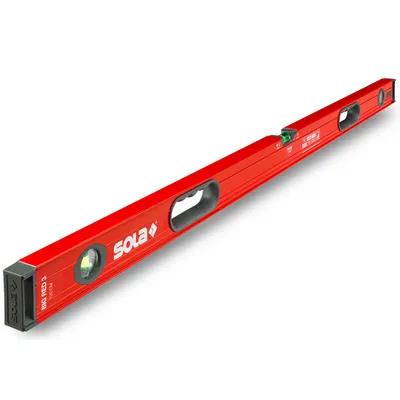 Нивелир алуминиев кутия Sola Box Level  1200 мм, 0.3 мм/м, Big Red 3 120