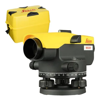 Нивелир оптичен Leica 20x, 0.0025 мм/м, 54 IP, NA320