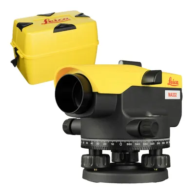 Нивелир оптичен Leica  32x, 0.0018 мм/м, 54 IP, NA332