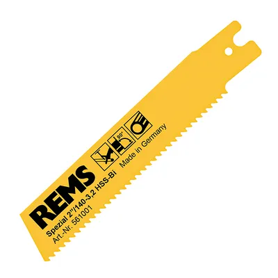 Нож за саблен трион REMS  за метал  140 мм, 8 TPI 2"/140-3.2