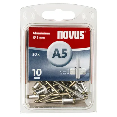 Попнит Novus със стандартна периферия  30 бр./опак., ф 4.8x10 мм