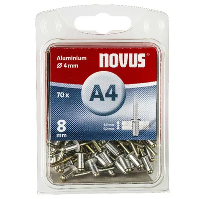 Попнит Novus със стандартна периферия  70 бр./опак., ф 4x8 мм