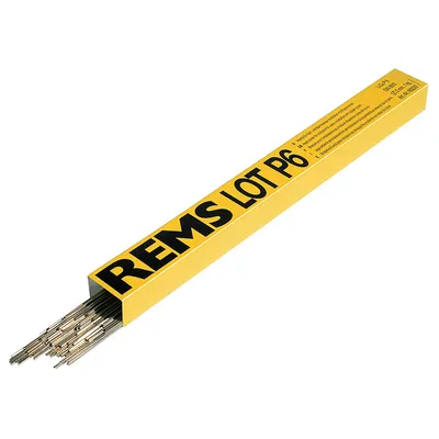 Припой REMS за медни тръби твърд 2 мм, 890 °C, 1 кг, Lot P 6