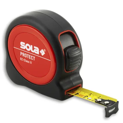 Противоударна гумирана ролетка Sola  3 м, Protect PE 3
