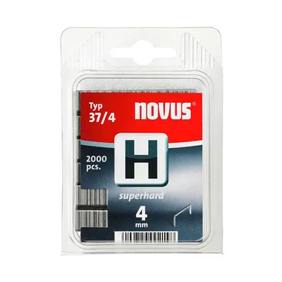 Скоби за такери Novus  тип H37, 10.6x0.75x4 мм, 2000 бр.