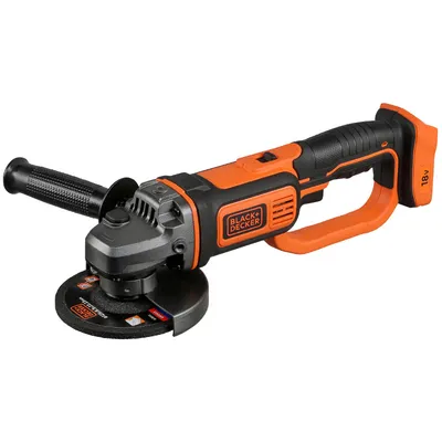 Акумулаторен ъглошлайф Black & Decker без батерия и зарядно, 18 V, 125 мм, 8600 об./мин, BCG720N