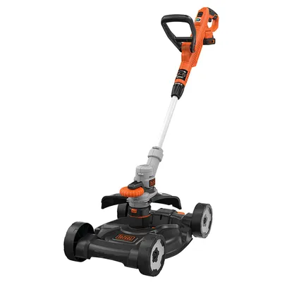 Акумулаторен тример Black & Decker с 1 батерия и зарядно, 18 V, 2 Ah, 280 мм, STC1820CM