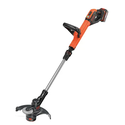 Акумулаторен тример Black & Decker с 1 батерия и зарядно, 18 V, 4 Ah, 300 мм, STC1840EPC