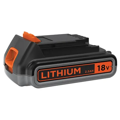 Акумулаторна батерия Black & Decker Li-Ion за електроинструменти   18 V, 2.5 Ah, BL2518