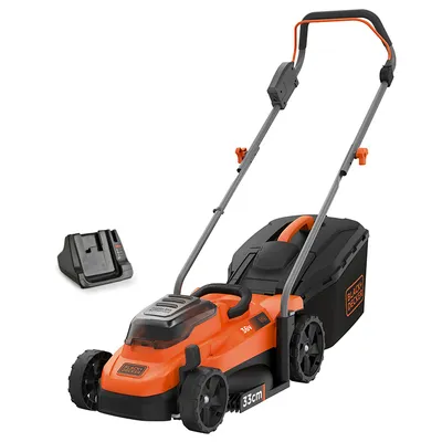Акумулаторна косачка Black & Decker  с 1 батерия и зарядно, 36 V, 2.5 Ah, 330 мм, 300 м2, BCMW3336L1