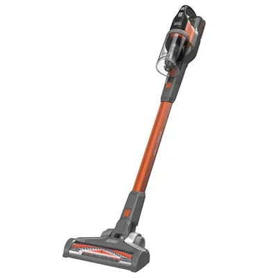 Акумулаторна прахосмукачка Black & Decker за сухо почистване с 1 батерия и зарядно, 36 W, 18 V, 2 Ah, 0.65 л, BHFEV182C