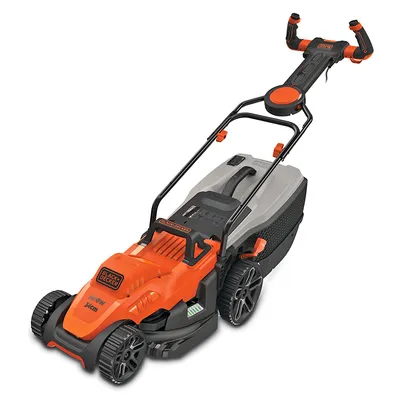 Електрическа косачка Black & Decker с кош  1.4 kW, 340 мм, BEMW461ES