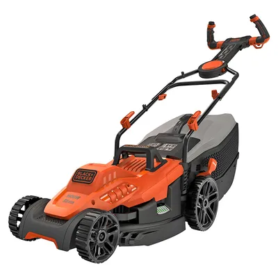 Електрическа косачка Black & Decker с кош  1.6 kW, 380 мм, 600 м2, BEMW471ES