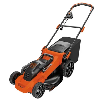 Електрическа косачка Black & Decker с кош  2 kW, 480 мм, 600 м2, LM2000