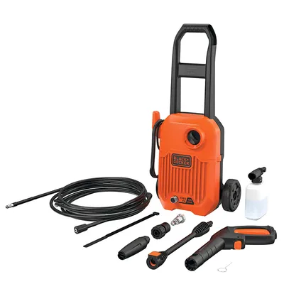 Електрическа водоструйка Black & Decker  1650 W, 330 л/ч, 120 bar, BEPW1650