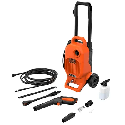 Електрическа водоструйка Black & Decker  1700 W, 330 л/ч, 125 bar, BEPW1700