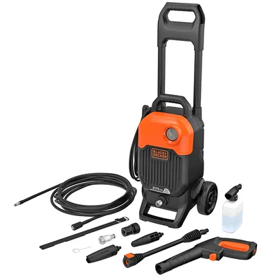 Електрическа водоструйка Black & Decker  2000 W, 348 л/ч, 150 bar, BEPW2000