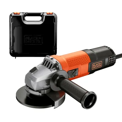 Електрически ъглошлайф Black & Decker  750 W, 115 мм, 12 000 об./мин, BEG110K