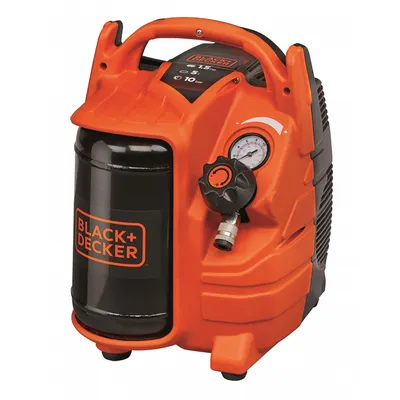 Електрически безмаслен компресор Black & Decker  1.5 к.с., 5 л, 180 л/мин, 8 bar, BD195/6-MY