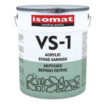 Лак акрилен Isomat за камък  4 л, безцветен, VS-1