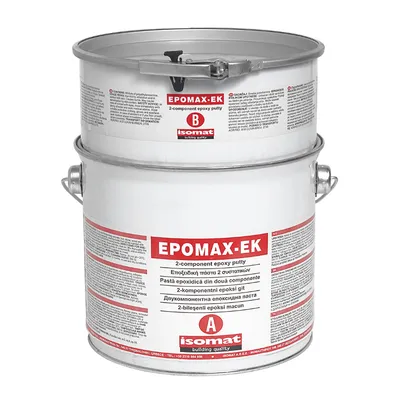 Лепило епоксидно Isomat епоксидно двукомпонентно  4 кг, сиво, Epomax-EK