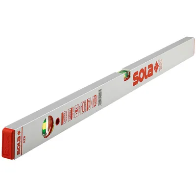 Нивелир алуминиев кутия Sola Box Level 1200 мм, 0.5 мм/м, AZB 120