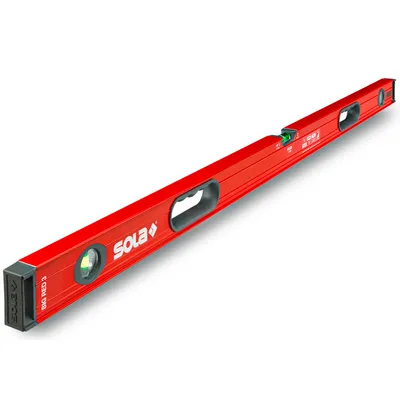 Нивелир алуминиев кутия Sola Box Level 2400 мм, 0.3 мм/м, Big Red 3 240