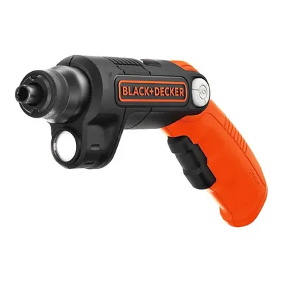 Акумулаторна отвертка Black & Decker    с вградена батерия и зарядно, 3.6 V, 1.5 Ah, 1/4", 5 Nm, BDCSFL20AT