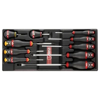 Комплект отвертки Usag SB/PH  10 бр., 519/324H
