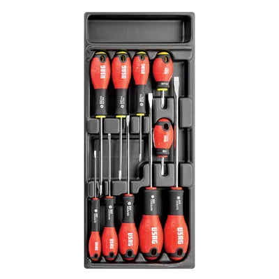 Комплект отвертки Usag SB/PH  10 бр., Usag 519/322H