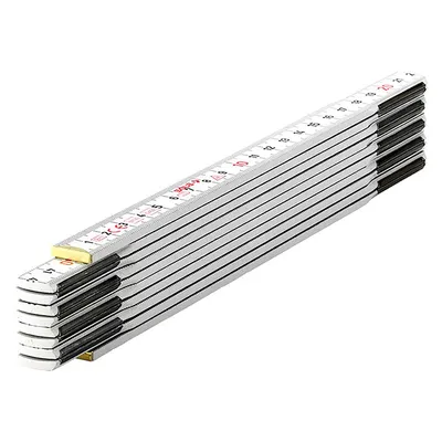 Пластмасов сгъваем метър Sola  2 м, HK 2/10 W
