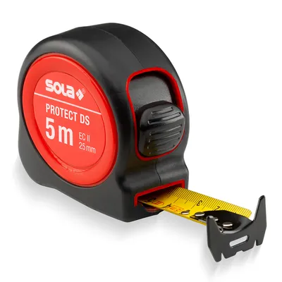 Противоударна гумирана ролетка Sola  5 м, Protect DS