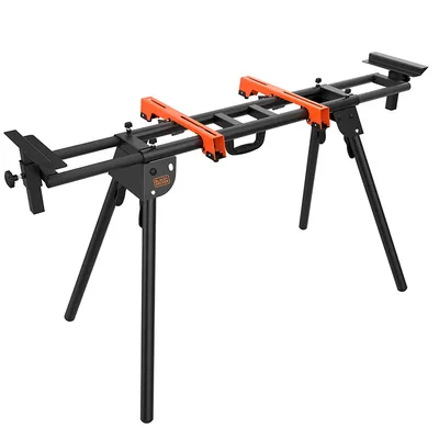 Стойка Black & Decker за циркулярен трион с две стеги 1500 мм, 185 кг, BEZ100
