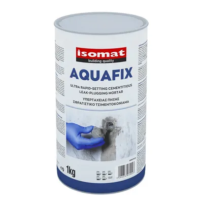 Цимент Isomat бързовтвърдяващ се 1 кг, сив, Aquafix