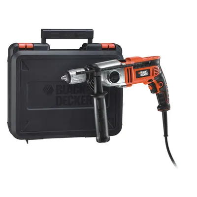 Ударна бормашина Black & Decker кабелна  910 W, 62 Nm, 0-3100 об./мин, 1.5-13 мм, KR911K
