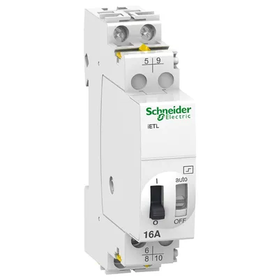 Блок Schneider Electric разширителен за импулсно реле 16 A, 250 AC V, AC/DC, 2P, Acti 9 IETL iTL 16