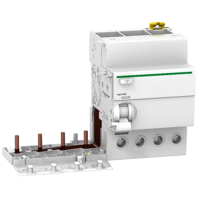 Дефектнотокова защита Schneider Electric модулна, за прекъсвач  63 A, 30 mA, Acti 9 Vigi iC60