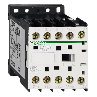 Контактор Schneider Electric променливотоков 3P (3 NO), 1 NC, 220 V, 16 A, TeSys K