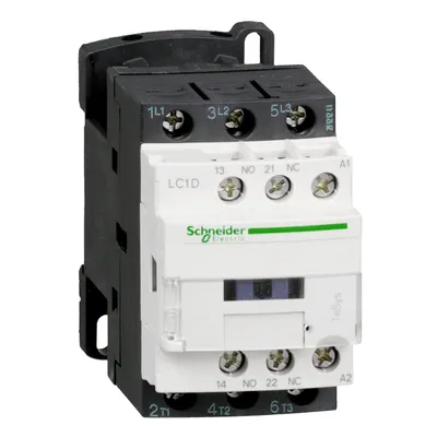 Контактор Schneider Electric променливотоков  3P (3 NO), 1 NO + 1 NC, 48 V, 25 A, TeSys D