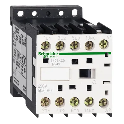 Контактор Schneider Electric променливотоков 3P (3 NO), 1 NO, 220 V, 12 A, TeSys K