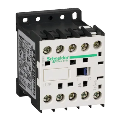 Контактор Schneider Electric променливотоков 3P (3 NO), 1 NO, 220 V, 6 A, TeSys K