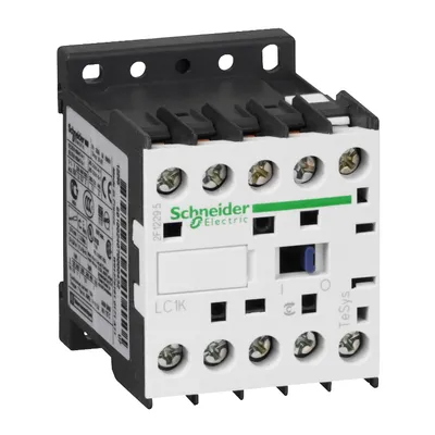 Контактор Schneider Electric променливотоков 3P (3 NO), 1 NO, 230 V, 6 A, TeSys K